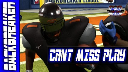 Backbreaker D-League | Can't Miss Play: Uno Runo 53 Yard TD Run