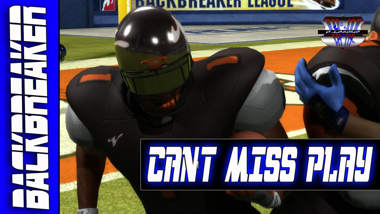 Backbreaker D-League | Can't Miss Play: Uno Runo 53 Yard TD Run