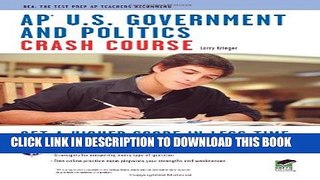 New Book APÂ® U.S. Government   Politics Crash Course Book + Online (Advanced Placement (AP) Crash
