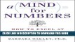 New Book A Mind for Numbers: How to Excel at Math and Science (Even If You Flunked Algebra)