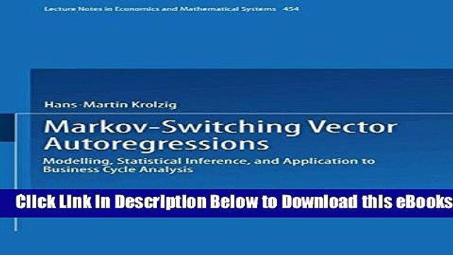 [Reads] Markov-Switching Vector Autoregressions: Modelling, Statistical Inference, and Application