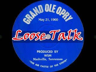 Patsy Cline ~ Loose Talk (May 21, 1960) [LIVE]