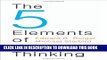 Collection Book The 5 Elements of Effective Thinking
