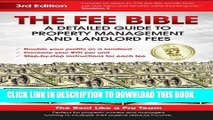 [Download] The Fee Bible: A Detailed Guide to Property Management and Landlord Fees Paperback
