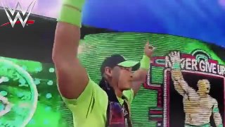 John Cena vs Roman Reigns vs Randy Orton vs Kane WWE  2014 full match