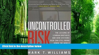 Big Deals  Uncontrolled Risk: Lessons of Lehman Brothers and How Systemic Risk Can Still Bring