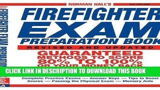 Collection Book Norman Hall s Firefighter Exam Preparation Book