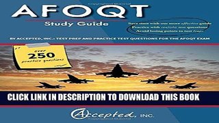 Collection Book AFOQT Study Guide: Test Prep and Practice Test Questions for the AFOQT Exam