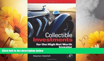 READ FREE FULL  Collectible Investments for the High Net Worth Investor (Quantitative Finance)