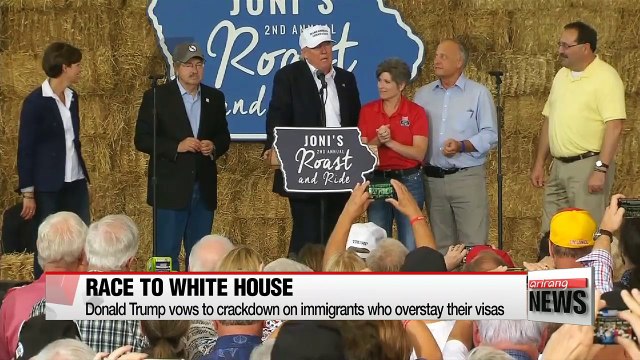 Trump vows to crackdown on immigrants who overstay their visas