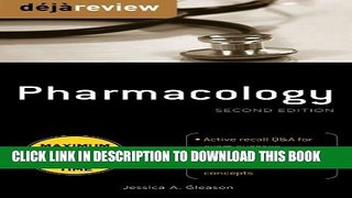 New Book Deja Review Pharmacology, Second Edition