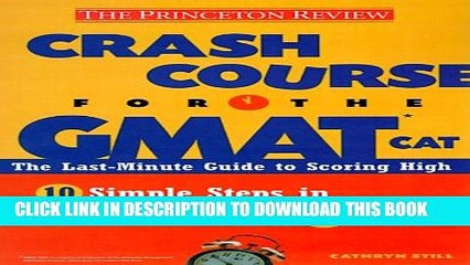[PDF] Crash Course for the GMAT (Princeton Review Series) Full Online