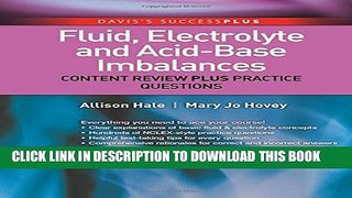 Collection Book Fluid, Electrolyte, and Acid-Base Imbalances: Content Review Plus Practice