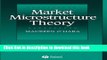 Read Market Microstructure Theory  Ebook Free