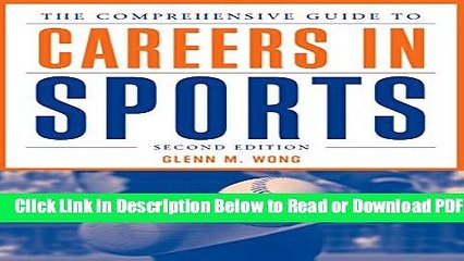 [Get] The Comprehensive Guide to Careers in Sports Free New
