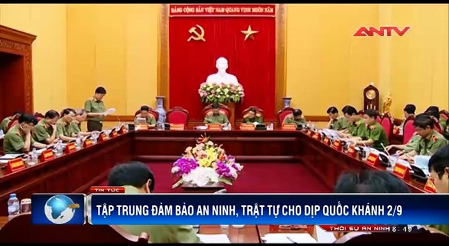 Đảm bảo an ninh, trật tự dịp Quốc khánh 2/9