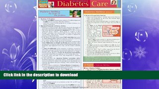 READ BOOK  Diabetes Care (Quick Study Health) FULL ONLINE