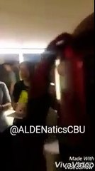 Alden Richards caught by a fan txting with Maine Mendoza!