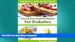 READ BOOK  Easy Recipes Diabetic Breakfast Cookbook Healthy Living Cooking Meal: The Best