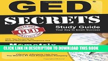 New Book GED Secrets Study Guide: GED Exam Review for the General Educational Development Tests