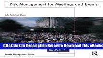 [Reads] Risk Management for Meetings and Events (Events Management) Online Ebook