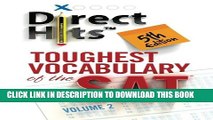 New Book Direct Hits Toughest Vocabulary of the SAT 5th Edition (Volume 2)