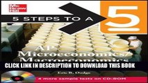 New Book 5 Steps to a 5 AP Microeconomics/Macroeconomics with CD-ROM, 2010-2011 Edition (5 Steps