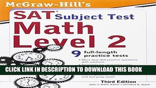 Collection Book McGraw-Hill s SAT Subject Test Math Level 2, 3rd Edition (Sat Subject Tests)