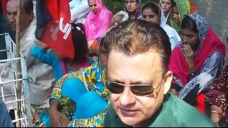 Ayaz Latif Palijo's Media Briefing Hunger Strike for recovery of Fazila Sarki & Imran Jokhio Hyderabad 27 August 2016