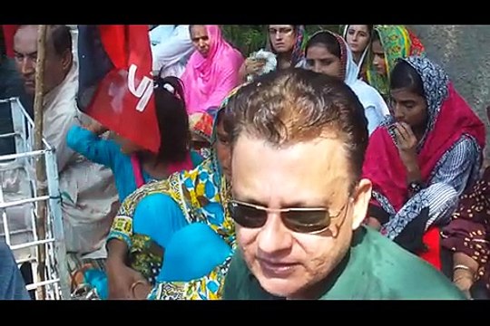 Ayaz Latif Palijo's Media Briefing Hunger Strike for recovery of Fazila Sarki & Imran Jokhio Hyderabad 27 August 2016