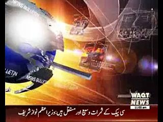 Waqtnews Headlines 1100 AM 29 August 2016