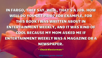 Chuck Klosterman Quotes #2