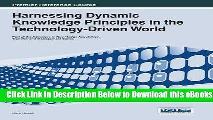 [Download] Harnessing Dynamic Knowledge Principles in the Technology-Driven World Free Books