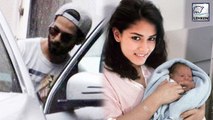 Shahid Kapoor MEETS Wife Mira And Baby Girl