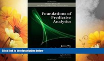 READ FREE FULL  Foundations of Predictive Analytics (Chapman   Hall/CRC Data Mining and Knowledge