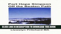 [PDF] Port Hope Simpson Off the Beaten Path (Port Hope Simpson Mysteries Book 8) (Icelandic