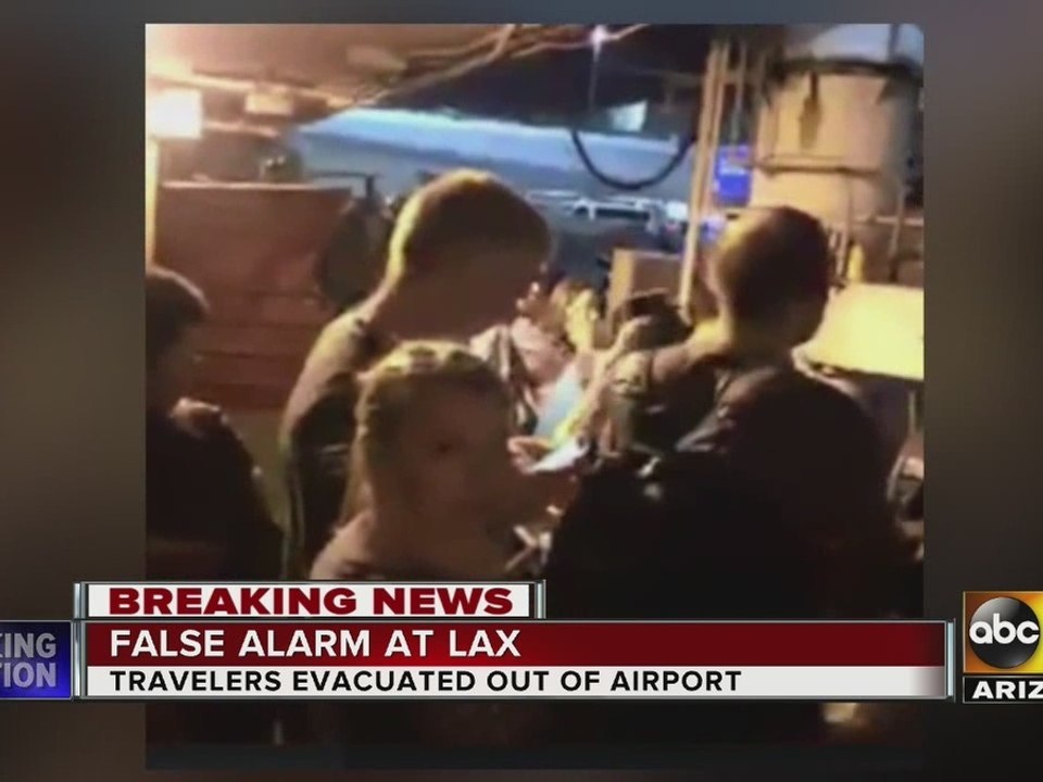 Police confirm that shooting reports at LAX was a false alarm