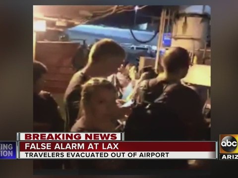 Police confirm that shooting reports at LAX was a false alarm