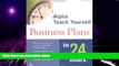 Big Deals  Alpha Teach Yourself Business Plans in 24 Hours  Best Seller Books Best Seller