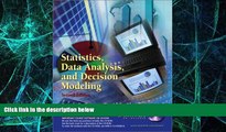 Big Deals  Statistics, Data Analysis, and Decision Modeling  Free Full Read Best Seller
