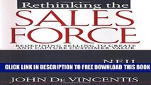 Collection Book Rethinking the Sales Force: Redefining Selling to Create and Capture Customer Value