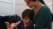 VIDEO HOT Sunny Leone PLAYS, TAKES SELFIE and Masti With KID