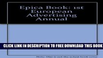 New Book Epica Book: 1st European Advertising Annual