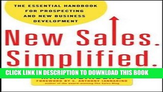 Collection Book New Sales. Simplified.: The Essential Handbook for Prospecting and New Business