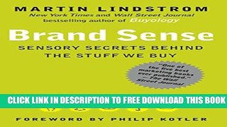 New Book BRAND sense: Sensory Secrets Behind the Stuff We Buy