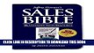 Collection Book The Sales Bible New Ed: The Ultimate Sales Resource