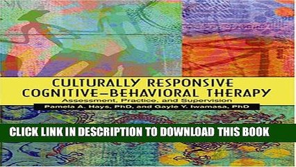 Collection Book Culturally Responsive Cognitive-Behavioral Therapy: Assessment, Practice, and