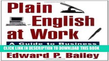 [PDF] Plain English at Work: A Guide to Writing and Speaking Full Colection