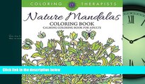 For you Nature Mandalas Coloring Book - Calming Coloring Book For Adults (Nature Mandala and Art