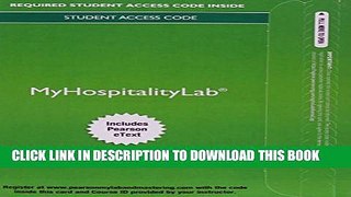 [PDF] MyHospitalityLab with Pearson eText -- Access Card -- for Exploring the Hospitality Industry